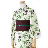 撫松庵 浴衣 セオアルファ 鉄線花