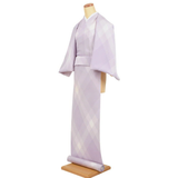 室町 京正 東雲格子(スモークパープル)