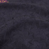 藤井絞 正絹 絞り小紋 亀甲つなぎ