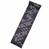 藤井絞 正絹 絞り小紋 花菱井桁