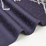 藤井絞 正絹 絞り小紋 花菱井桁