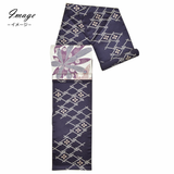 藤井絞 正絹 絞り小紋 花菱井桁