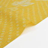 藤井絞 綿麻浴衣 2025新作 葡萄