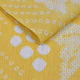 藤井絞 綿麻浴衣 2025新作 葡萄