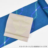 紫紘 夏八寸名古屋帯 ハラン 未仕立て