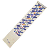 本場琉球びんがた名古屋帯 桔梗と扇 ( 未仕立て )