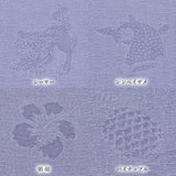 本場琉球びんがた名古屋帯 野朝顔 ( 未仕立て )