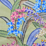 本場琉球びんがた名古屋帯 伊那紬 月桃 ( 未仕立て )