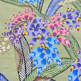 本場琉球びんがた名古屋帯 伊那紬 月桃 ( 未仕立て )