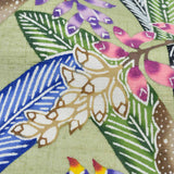 本場琉球びんがた名古屋帯 伊那紬 月桃 ( 未仕立て )