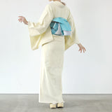 【 2024 】5-9kimono 綿麻着物 陽光 イチョウ