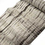 藤井絞 綿麻浴衣 備長炭繊維 バリ絞染 ユニセックス