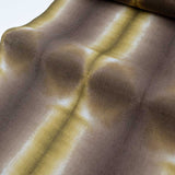 藤井絞 綿麻浴衣 備長炭繊維 雪花リボン ユニセックス