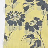 竺仙 浴衣 かげろう ひまわり 1308 イエロー 浴衣反物