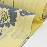 竺仙 浴衣 かげろう ひまわり 1308 イエロー 浴衣反物