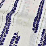 誉田屋源兵衛 綿麻浴衣 藤すだれ(レディース)