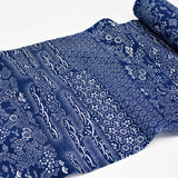 竺仙 浴衣 長板本染中形 浴衣反物