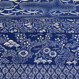 竺仙 浴衣 長板本染中形 浴衣反物