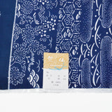 竺仙 浴衣 長板本染中形 浴衣反物