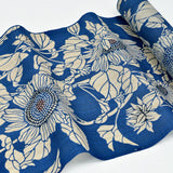 竺仙 浴衣 奥州小紋 ひまわり 浴衣反物