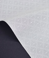 浅見 夏用長襦袢【菱上布】 白 並巾 / 広巾