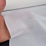 浅見 夏用長襦袢【王上布】 白 並巾 / 広巾