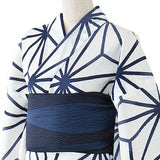 撫松庵 浴衣 セオアルファ 麻の葉