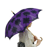 藤井絞 日傘 雪花絞