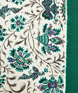 多ち花 九寸名古屋帯 摺り型友禅 菱取ペルシャ