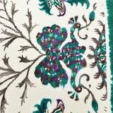 多ち花 九寸名古屋帯 摺り型友禅 菱取ペルシャ