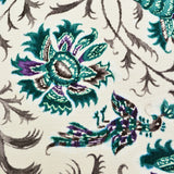 多ち花 九寸名古屋帯 摺り型友禅 菱取ペルシャ