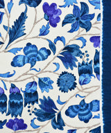 多ち花 九寸名古屋帯 摺り型友禅 金更紗