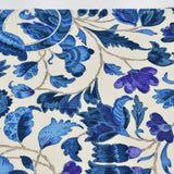 多ち花 九寸名古屋帯 摺り型友禅 金更紗