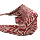 【結ばない帯揚げ】 楽々おびあげ 波柄ちりめん