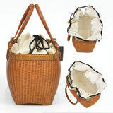 和小物さくら 竹かごバッグ