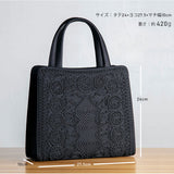 岩佐 フォーマルバッグ コード刺繍 8185