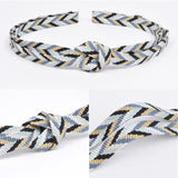 紐の渡敬 帯締め 笹波矢羽根通五色