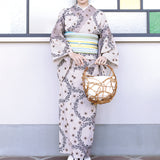 59kimono 5-9きもの アンティークリース ブラウン