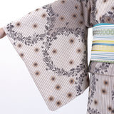 59kimono 5-9きもの アンティークリース ブラウン