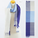 結城紬ショール ユニセックス