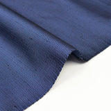 大島紬 ほのか縞 濃藍