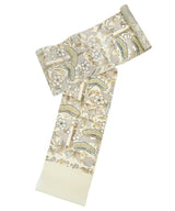 多ち花 九寸名古屋帯 摺り型友禅 松竹梅