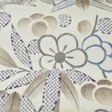 多ち花 九寸名古屋帯 摺り型友禅 松竹梅