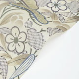 多ち花 九寸名古屋帯 摺り型友禅 松竹梅