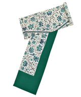 多ち花 九寸名古屋帯 摺り型友禅 菱取ペルシャ