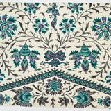 多ち花 九寸名古屋帯 摺り型友禅 菱取ペルシャ