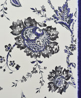 多ち花 九寸名古屋帯 摺り型友禅 大花更紗