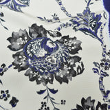 多ち花 九寸名古屋帯 摺り型友禅 大花更紗