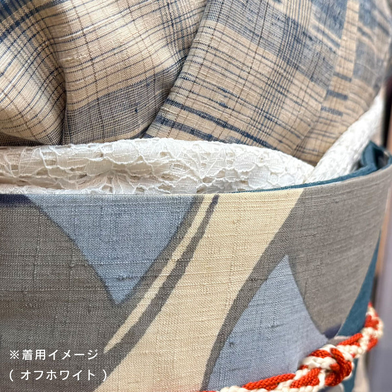 【結ばない帯揚げ】 楽々おびあげ 小花レース