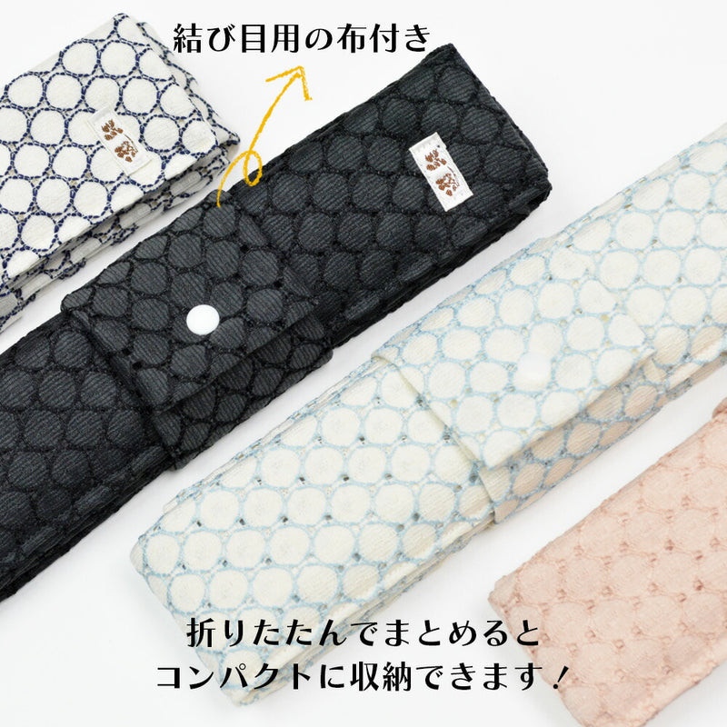 【結ばない帯揚げ】 楽々おびあげ 丸レース